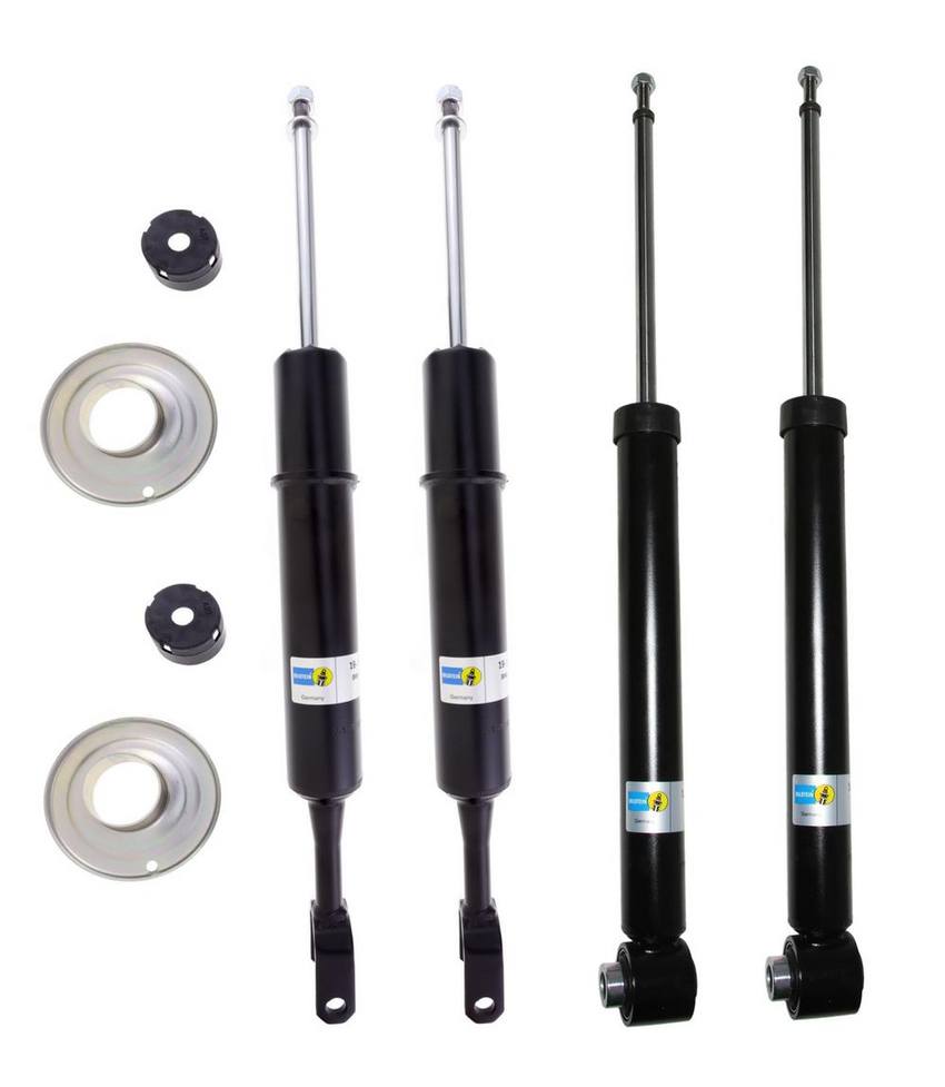 Audi Shock Absorber Kit - Front and Rear (Standard Suspension) (B4 OE Replacement) 8E0513036AJ - Bilstein 3800156KIT